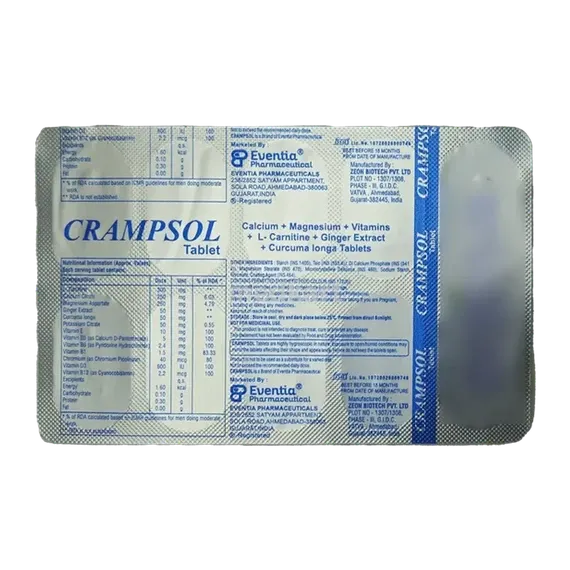 crampsol tablet 10's